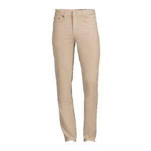 Mens Knit 5-Pocket Stretch Pants Size 38 X 30